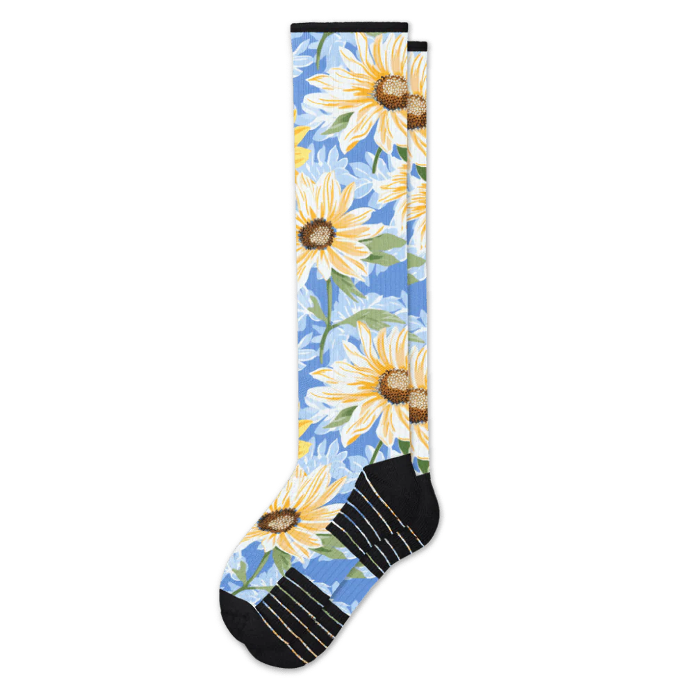 Sunflower Sky Compression Socks