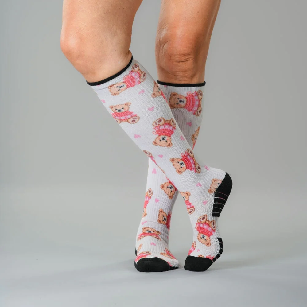 Sweetheart Bear Compression Socks - Image 5