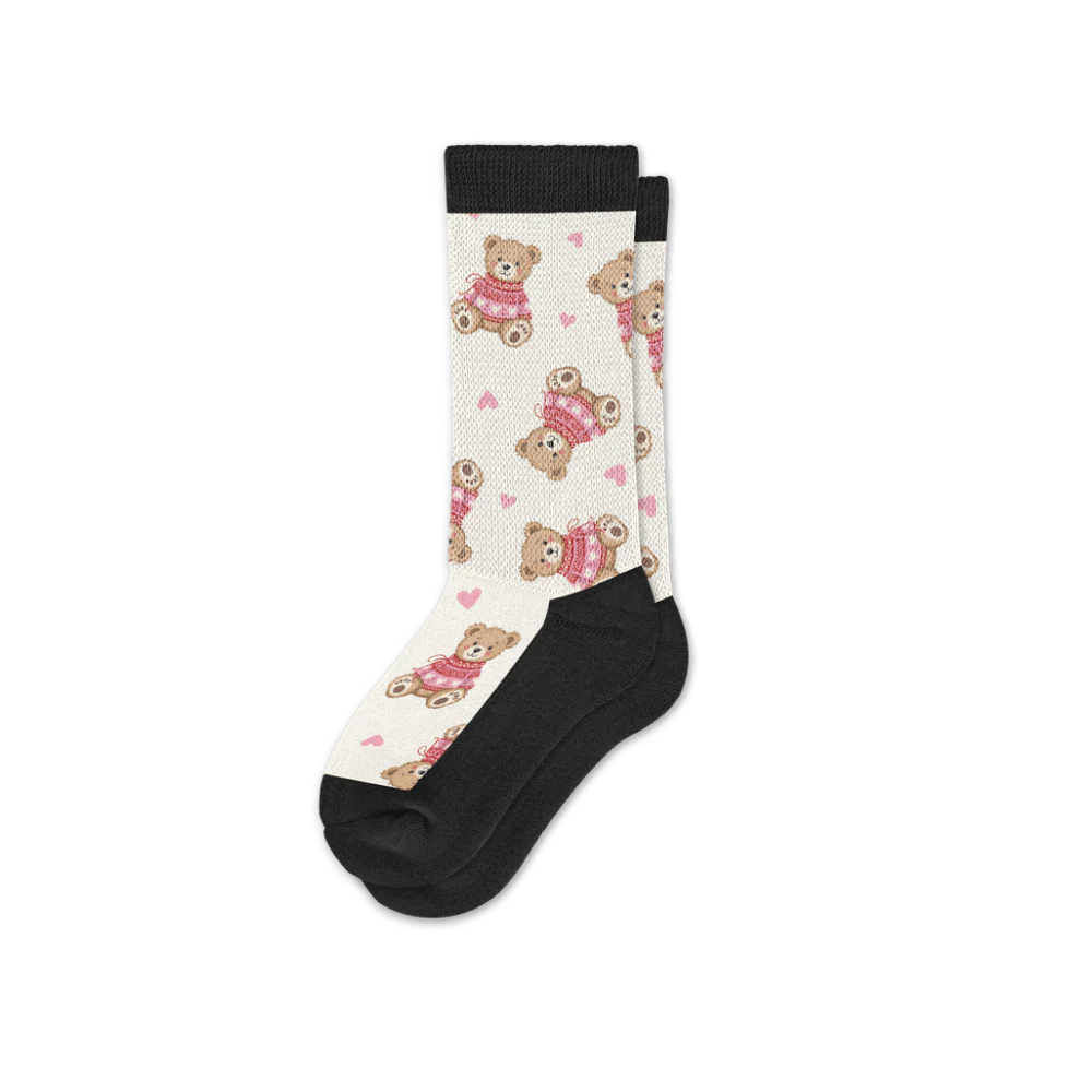 Sweetheart Bear EasyStretch™ Socks - Image 2