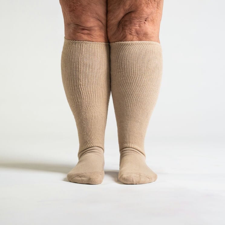 Tan EasyStretch™ Socks Bundle 3-Pack - Image 3