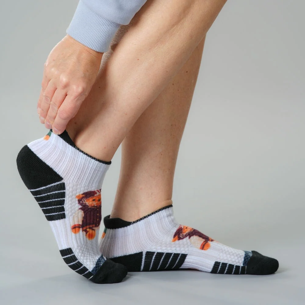 Touchdown Teddy Ankle Compression Socks - Image 3