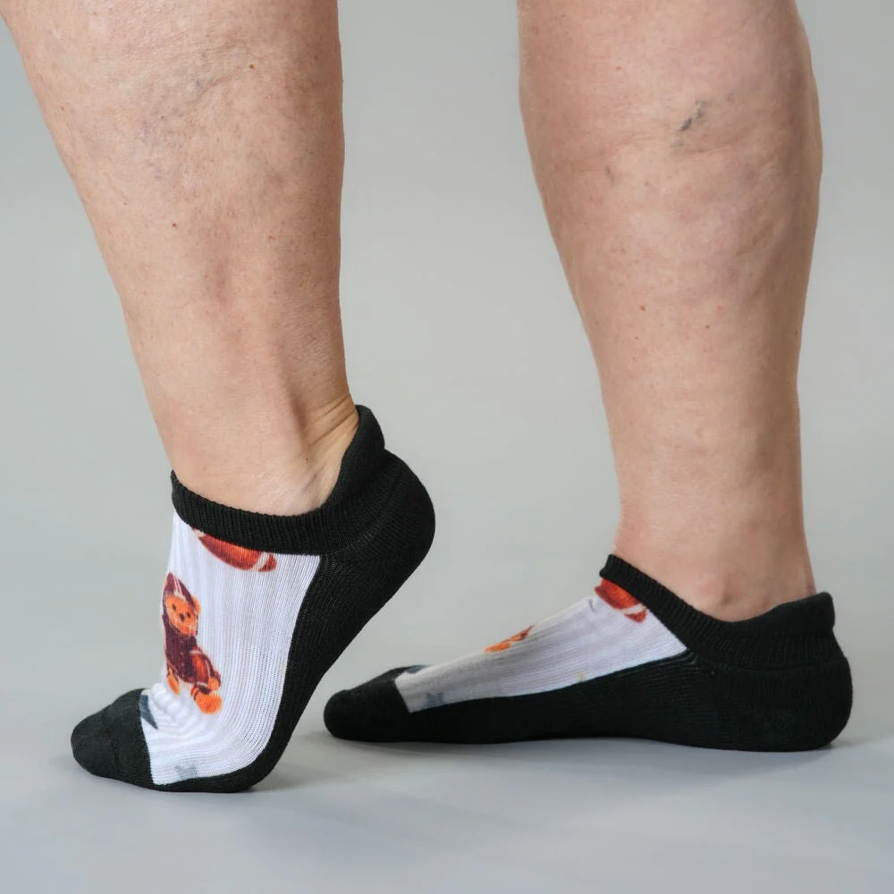 Touchdown Teddy Ankle Socks - Image 3
