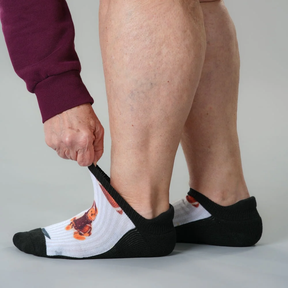 Touchdown Teddy Ankle Socks - Image 4