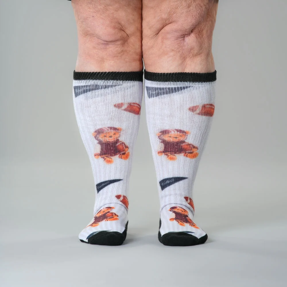 Touchdown Teddy EasyStretch™ Socks - Image 3