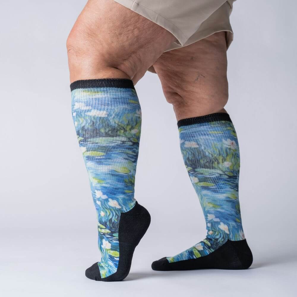 Water Lily EasyStretch™  Socks - Image 4
