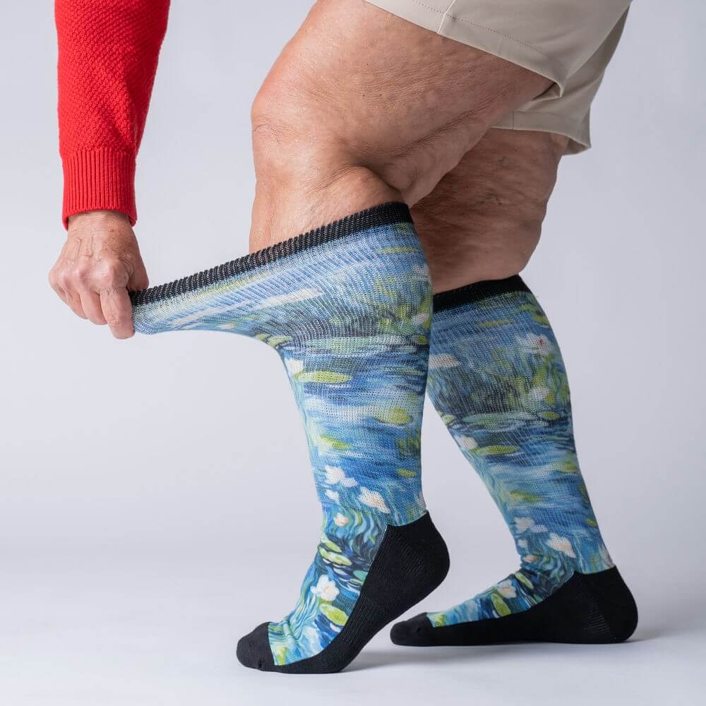 Water Lily EasyStretch™  Socks - Image 5